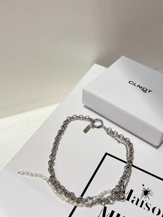 珍珠链条项链ba 商品图0