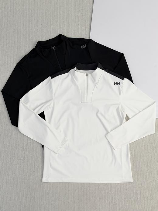 毒家！春款上新！ 两色  HH海丽汉森高弹半拉链长袖  弹力长袖 商品图1