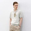 714street微宽松老钱风短袖T恤男2026夏季山羊绒棉混纺针织POLO衫 商品缩略图1