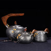 子佩集S999银+崖柏【浮光兰影】提梁壶小茶壶公道杯摆件套装【TG007】【TG008】【TG009】2403 商品缩略图0