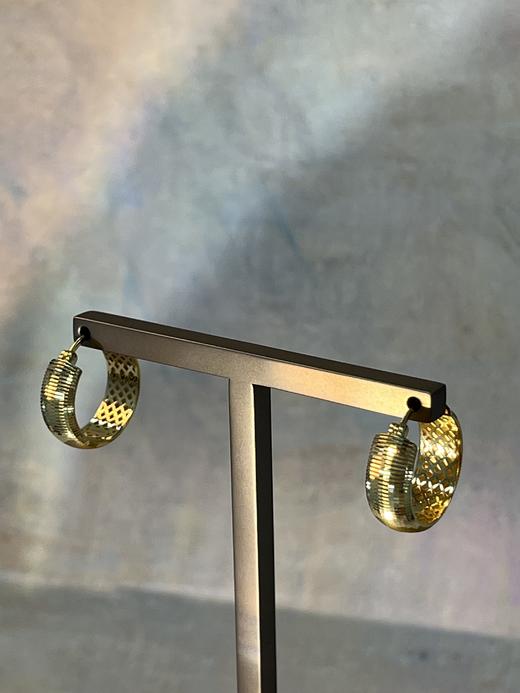 【银镀金系列开春大上新】闪耀 美丽 夺目的耳扣来啦~最百搭的那款耳扣 她必须拥有姓名 耳饰耳环耳扣耳朵耳钉 珠宝饰品 商品图2