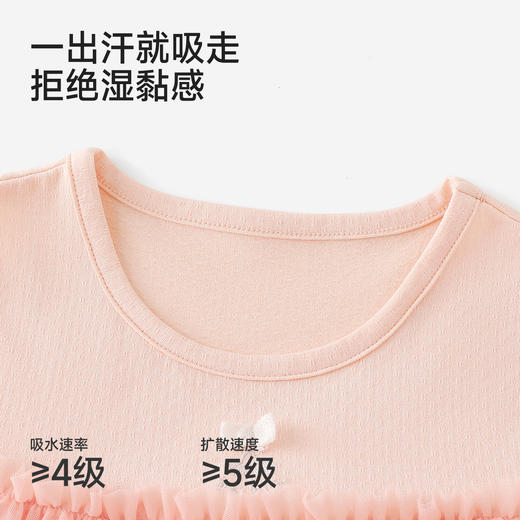【商场同款】英氏儿童连衣裙女童夏季背心裙吸湿速干蓬蓬纱裙可爱 商品图3