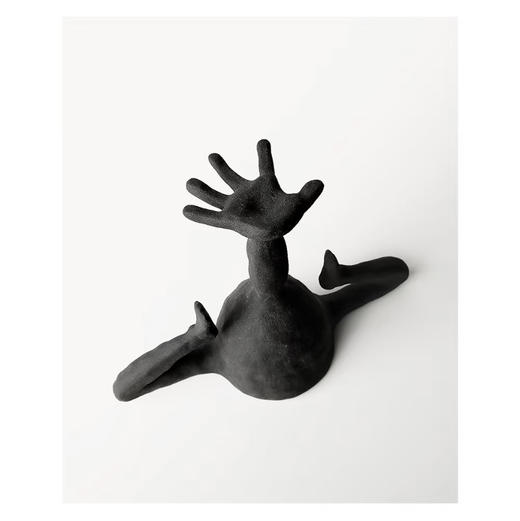 肆楼/「行走的子宫」陶瓷烛台摆件 商品图4