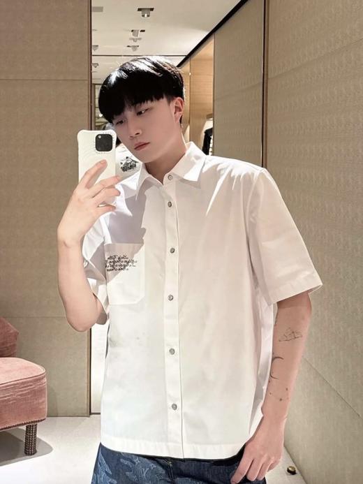 驴家25ss樱花火车刺绣短袖衬衫（DY） 商品图5