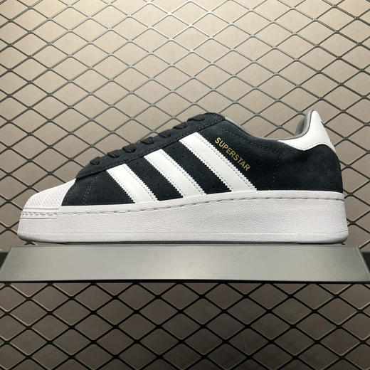 春季特惠💰360 AD 阿迪 Superstar XLG 金标 贝壳头厚底款低帮休闲板鞋 商品图0