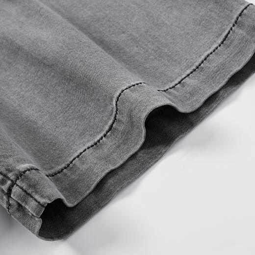 MODE COMMUTER | MC水洗做旧莱赛尔经典宽松做旧水洗宽松牛仔衬衫 商品图4