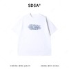 266015SDSA男装2026新款英文标语印花短袖T恤宽松圆领休闲上衣 商品缩略图1