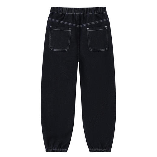 【MQD】童装男大童26春季新款儿童学院风休闲百搭学院潮酷牛仔裤 商品图1