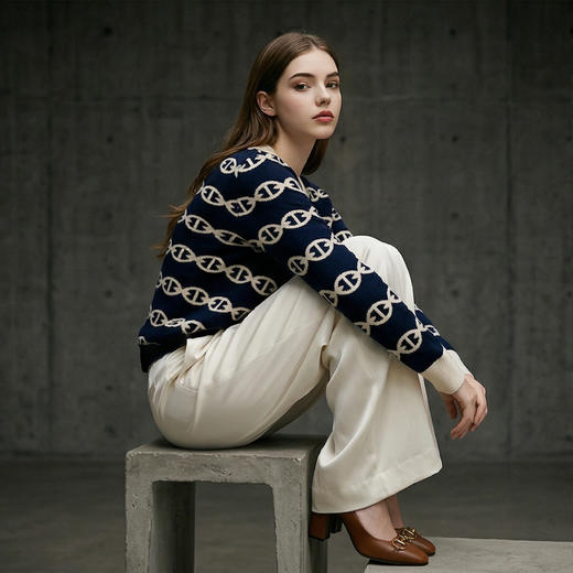 PALUOPO/PL圆领女衫ET20038R-C/约重275g帕罗 商品图2