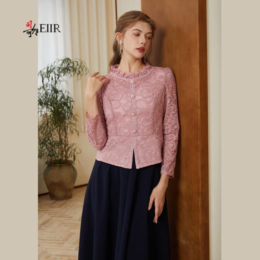 司歌类似收腰国风长袖春秋上衣T921127X 商品图1