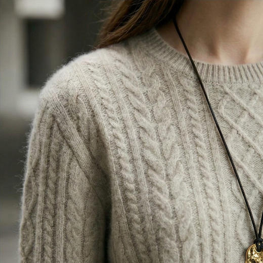 PALUOPO/PL圆领女衫ET255212R/约重300g帕罗 商品图8