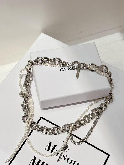 珍珠链条项链ba 商品图0