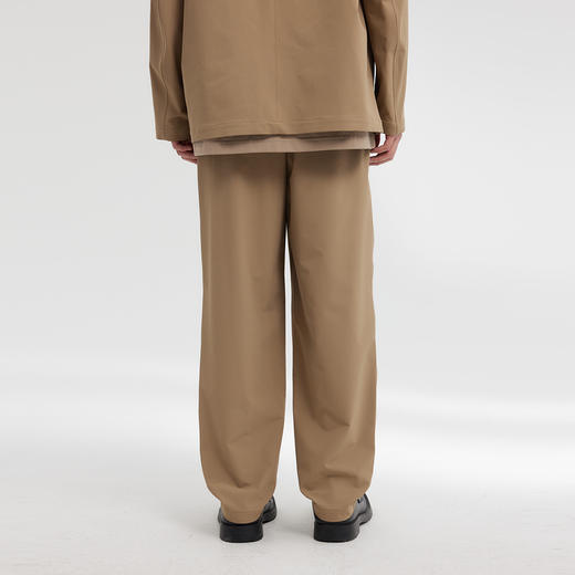 MODE COMMUTER | MC细格纹布防泼水户外直筒梭织长裤MCF102124A 商品图4