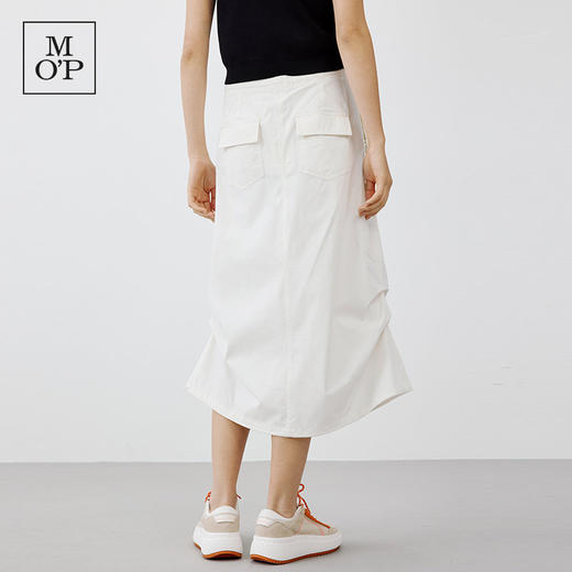 Marc O'Polo/MOP 夏季新款时尚吸湿速干大口袋褶皱纹半身裙子女士 商品图3
