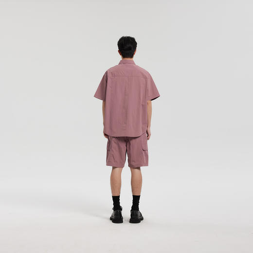 MODE COMMUTER | MC春季条感纹理梭织轻工装梭织短裤MCF122034B 商品图2