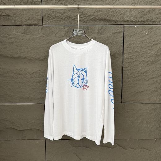 春夏新品2026女士动物园图案干爽速干长袖T恤圆领 商品图1