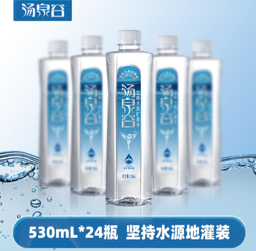 汤泉谷矿泉水530ml*24瓶/箱 商品图0