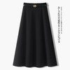 「自」全新升级【铂金会员146/天猫199/差价53】(11151)洛诗琳气质通勤高腰半身裙2026春季新款显瘦A字大摆中长裙 商品缩略图0