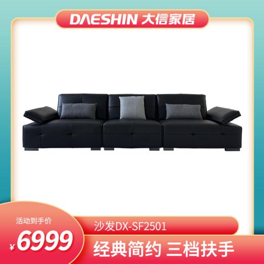 新品首发沙发DX-SF2501四人位（皮） 商品图0