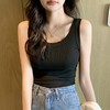 买一送一 到手2件！【卷卷紫百搭U领小背心】 U领设计显瘦遮副乳 螺纹弹力面料柔软舒适亲肤包容性好 百搭休闲 四季可搭 商品缩略图7