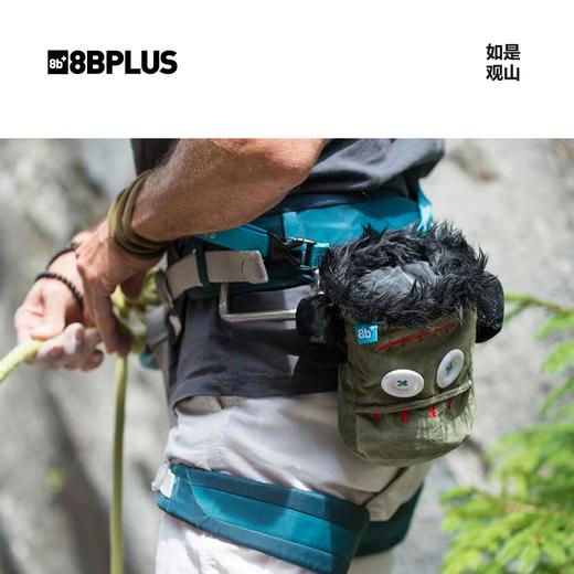 8BPLUS新品攀岩粉袋小怪物FRANKLIN｜限定款粉袋正品 商品图2