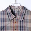 SDSA男装2026新款高贵轻奢老钱风撞色格纹格子长袖衬衫经典百搭 商品缩略图1