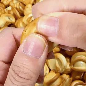 【传统碱烤馍】传承千年的大地美食外脆里嫩，口感独特基地直邮