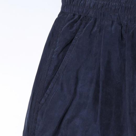 SDSA男装2026新款高贵轻奢百搭纯色褶皱松紧腰抽绳垂感休闲裤时尚 商品图2