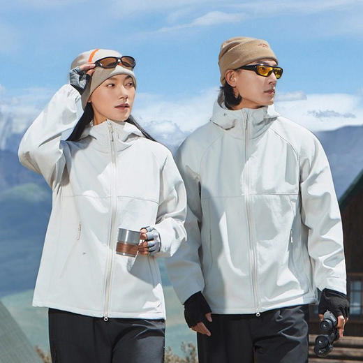 意大利户外品牌 Marco Azali 户外软壳风衣外套 时尚版型 防风透气 男女同款 MA26655 8色可选 商品图3