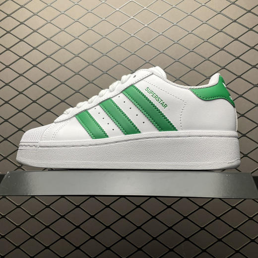春季特惠💰360 AD 阿迪 Superstar XLG 金标 贝壳头厚底款低帮休闲板鞋 商品图0