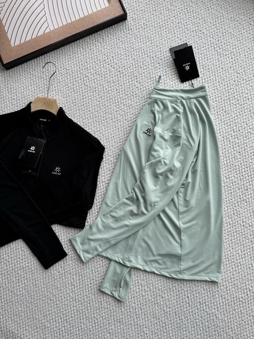 点此购买 凯乐石春季男士半拉链速干透气吸湿排汗功能长袖T恤 lhy 341269 商品图9