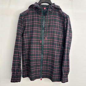 KITON 男士连帽外套 格子 UMC010H0907403000