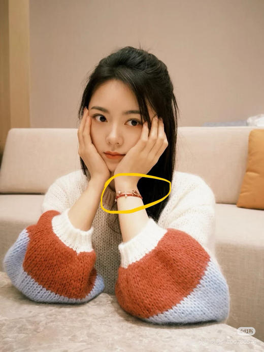 马年断货王！赵今麦同款！公司订单，Lola Rose 日心说红色马年限定新品  手链 商品图4