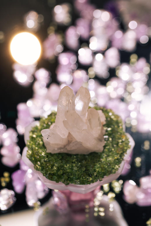 迷罗元和堂 | 水晶盆栽小号 | 白水晶簇 晶花 | 多样性随机发【器悟雅玩】 商品图3