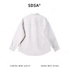88076SDSA男装2026新款高贵轻奢时尚纯色纽扣翻领长袖衬衫百搭简约衬衣 商品缩略图5