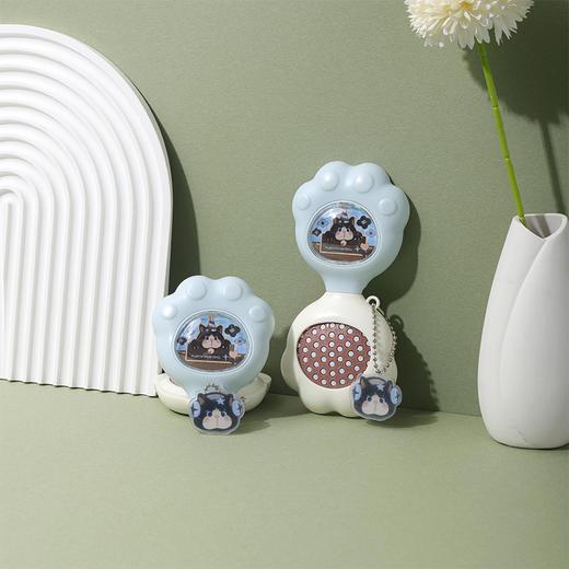 【积分兑】奶牛猫折叠镜梳梳子-纪念日百货门店同款168997764 商品图1