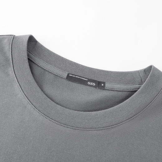 GXG男装【100%棉】26夏季日常通勤简约百搭青年休闲男式短袖T恤K&C 商品图6