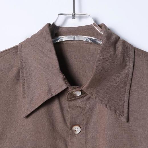 29742SDSA男装2026新款高贵轻奢韩版简约刺绣衬衫宽松休闲简约长袖衬衣 商品图2