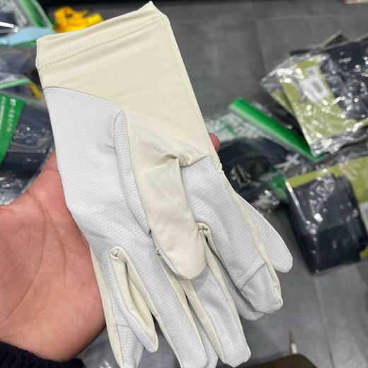 蕉下凉感防晒手套AL360橡灰米F码均码 商品图2