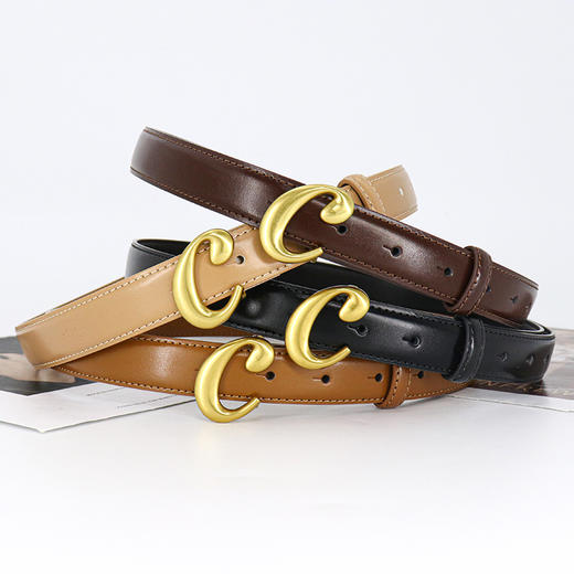 时尚韩系百搭单品 | SIMON DIARIES腰带配饰二层牛皮 经典耐看皮带饰品 多色可选 商品图12