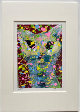 喵内版画 旋律猫bj