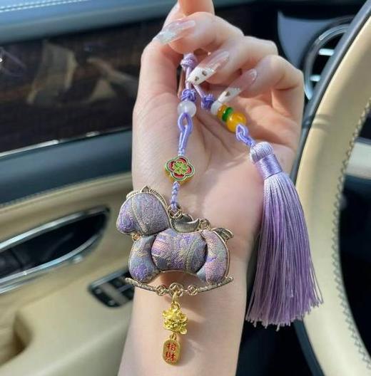 两件送帆布袋 可溯源 武当直发【起福礼 非遗宋锦包挂/钥匙扣】多种款式 开年必备 商品图0