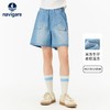 【纳维凯尔】【天丝软牛仔】【120-165】意大利小帆船女童裤子夏季薄款短裤 商品缩略图0