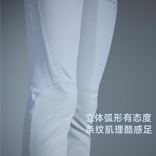 onmygame【黑武士】女童瑜伽喇叭裤拼接肌理感微喇裤子19640 商品图2