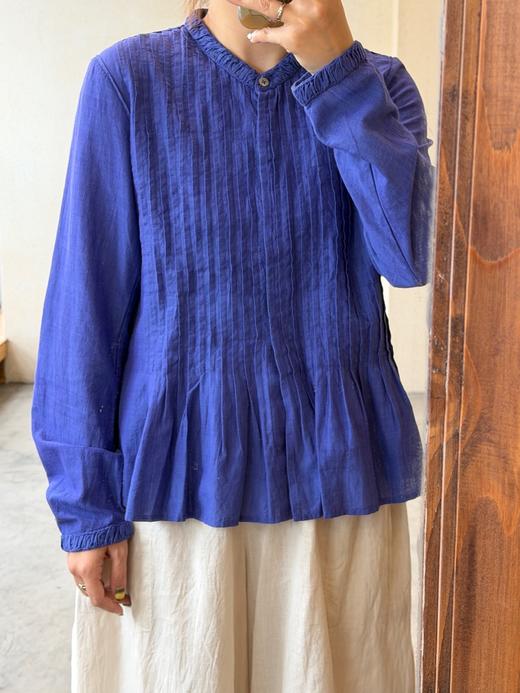 khadi and Co圆领褶皱衬衫 商品图3