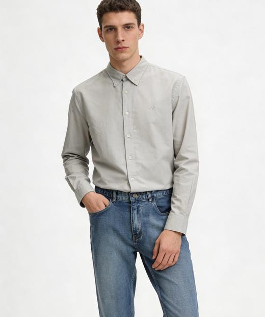 点此购买 哈吉斯春夏季男士舒适水洗牛仔裤长裤 tuo 341395 商品图5