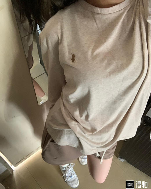 原厂出货的拉夫劳伦磨毛打底T恤030503 商品图1