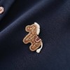「高货wl」全新升级【铂金会员321/天猫429/差价108】(99125)洛诗琳2026春季气质连帽小马刺绣卫衣直筒休闲裤两件套 商品缩略图4