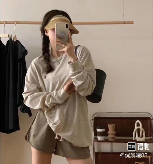 原厂出货的拉夫劳伦磨毛打底T恤030503 商品图2