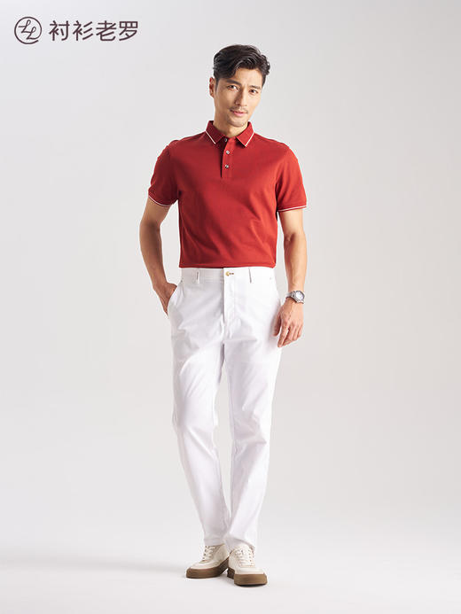 【柔感9号】领口撞色polo衫265R7P936S【门店同款·五星推荐】 商品图6